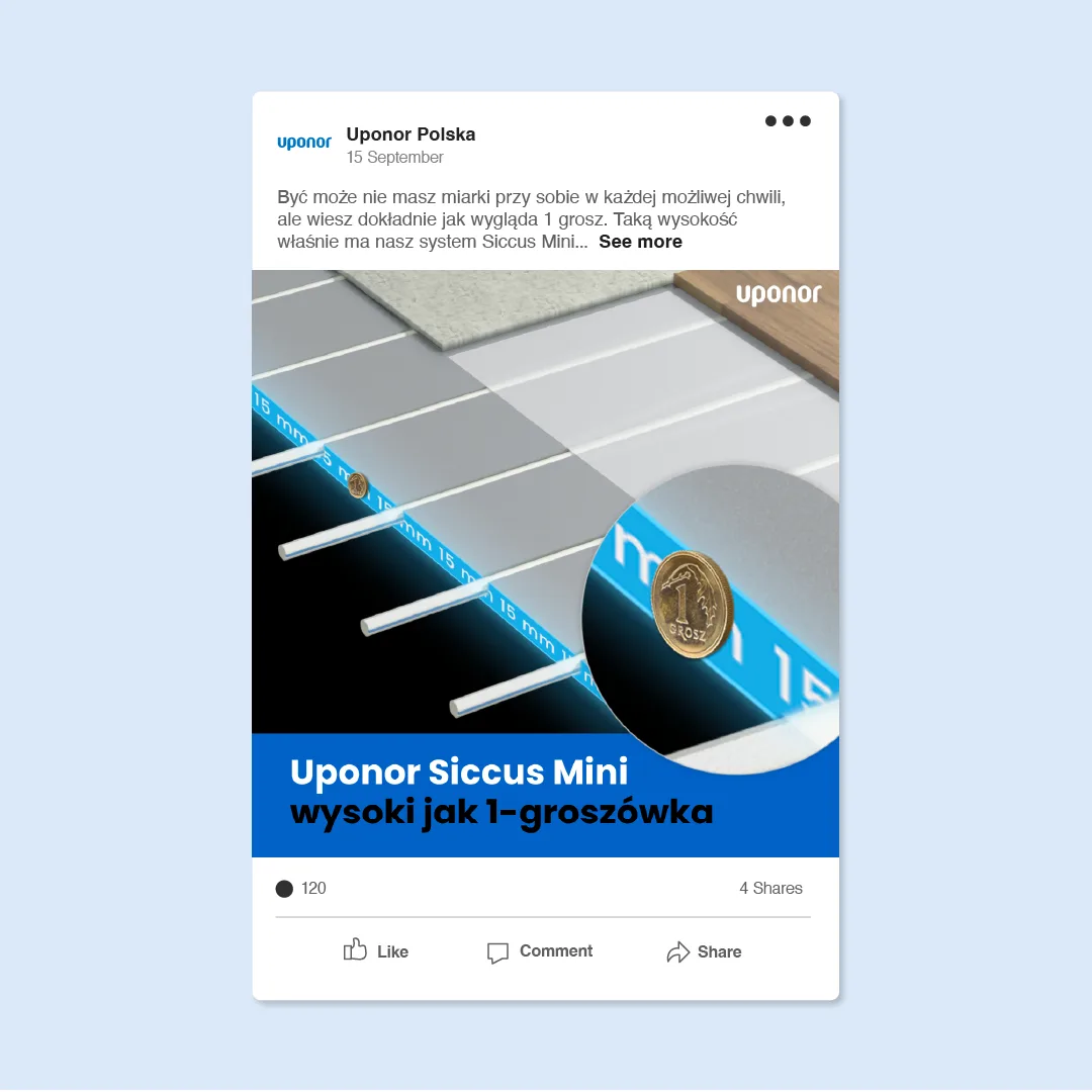 Uponor – Obszar roboczy 2