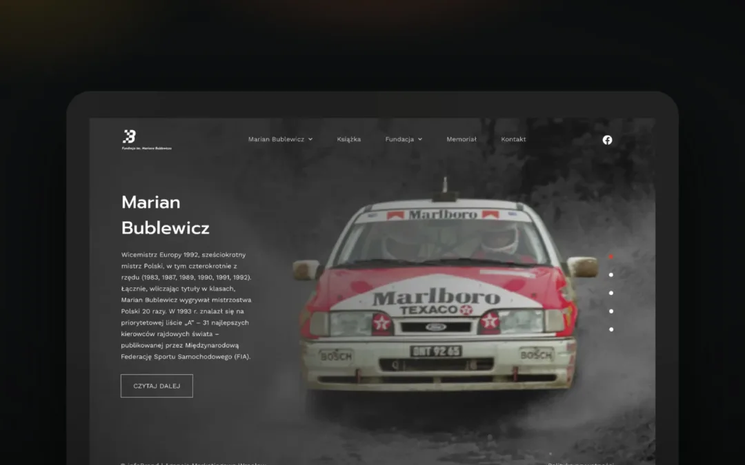 Fundacja im. Mariana Bublewicza: strona fundacji