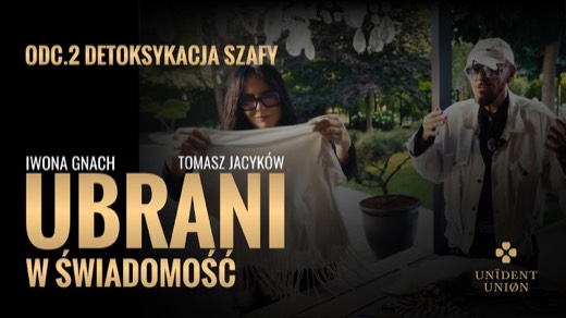 Still from the film: Detoxing fashion: Tomasz Jacyków – Unident Union