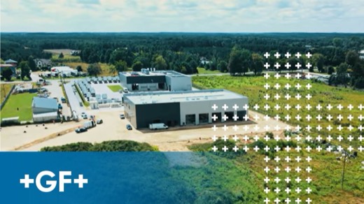 Still from the film: Volvo Trucks dealership – Uponor