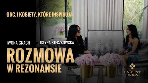 Still from the film: Rozmowy w Rezonansie: Justyna Steczkowska – Unident Union