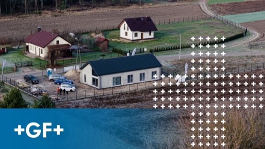 Still from the film: A prefabricated house in Wola Smolana – Uponor
