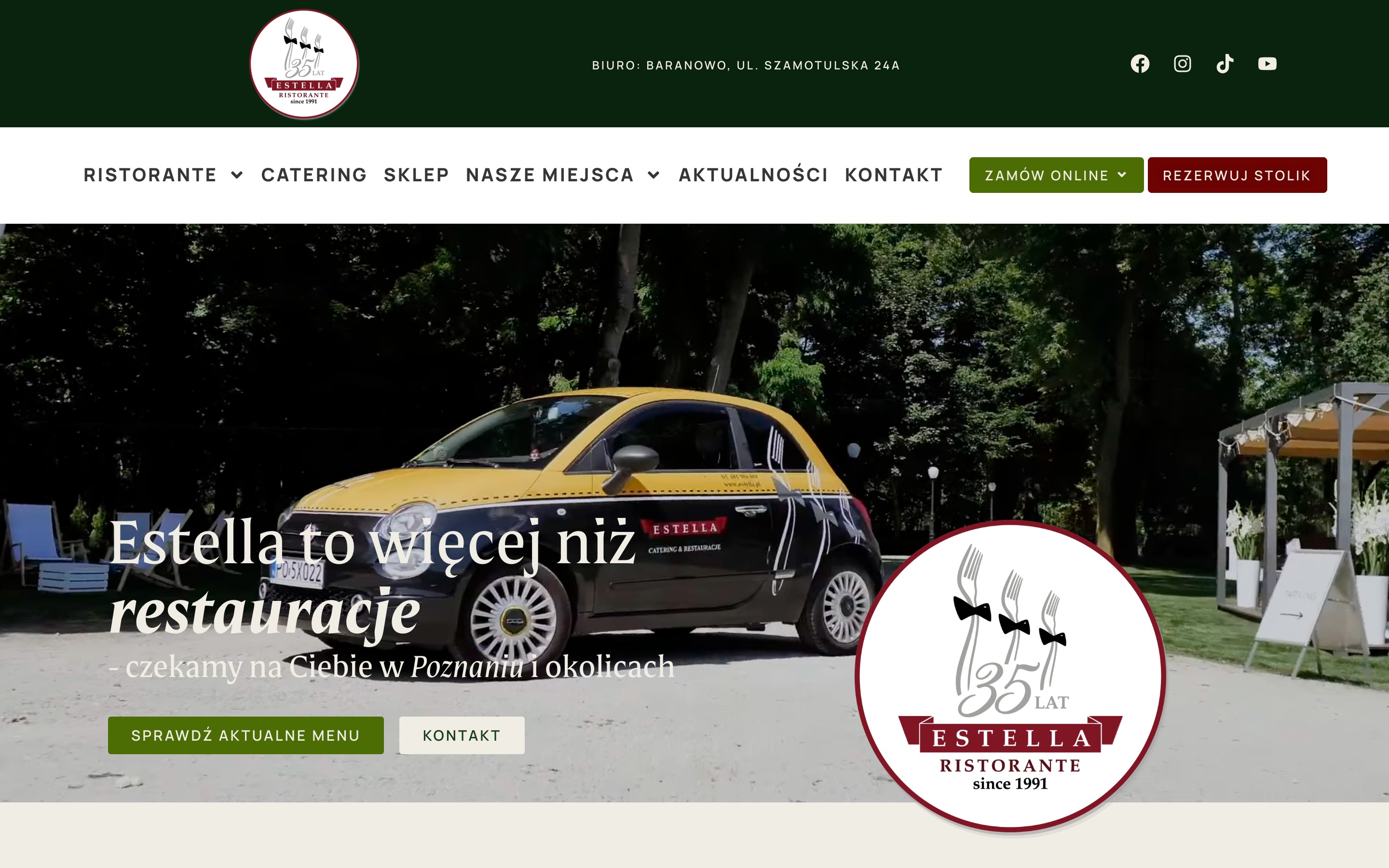 estella.pl – strona internetowa zrealizowana przez infoBrand